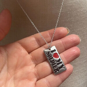 New I love my Solider Charmed Necklace